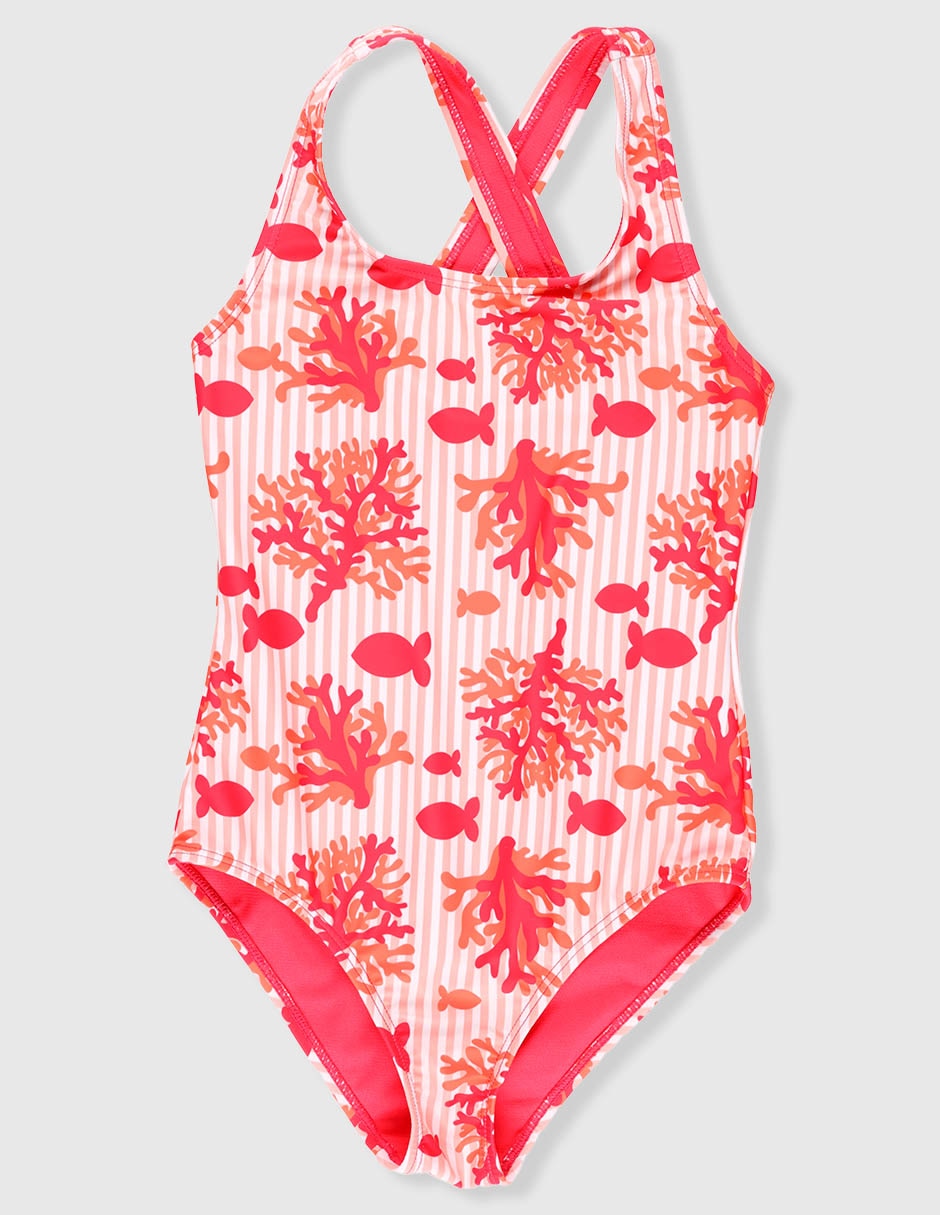 Traje de baño completo para niña Traje de baño completo para niña