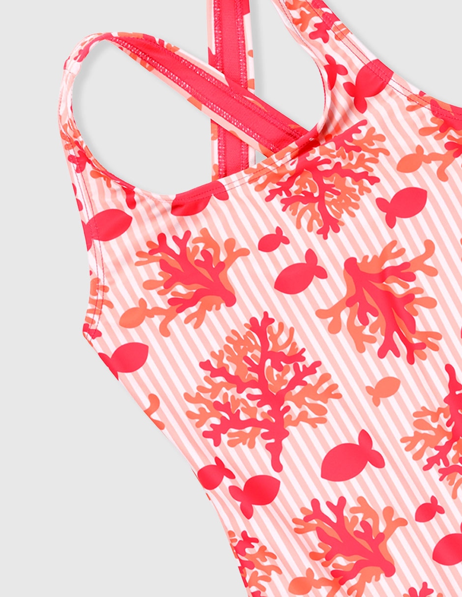 Traje de baño completo Piquenique para niña