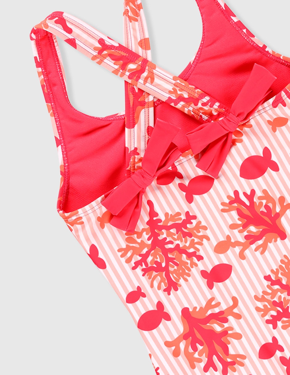 Traje de baño completo Piquenique para niña