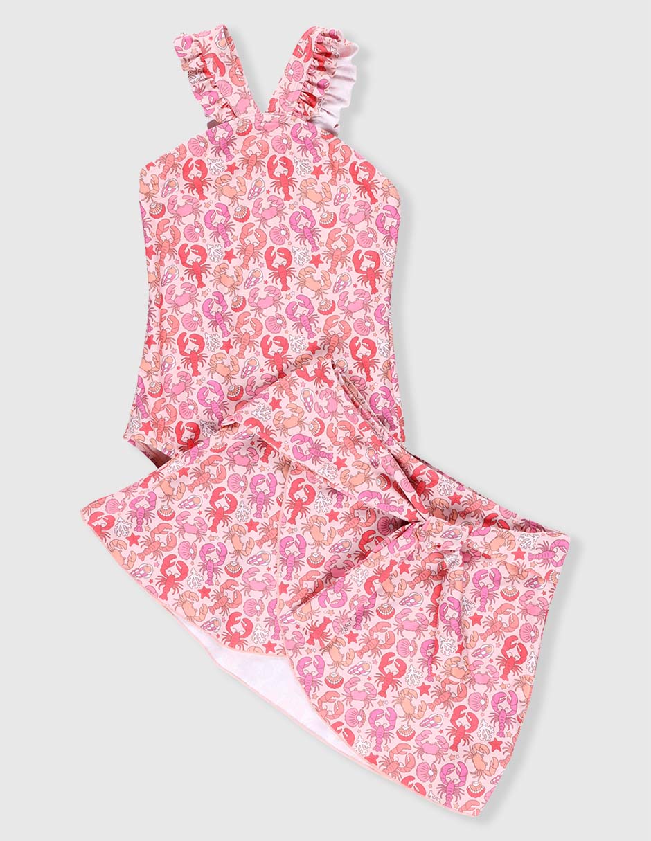 Traje de baño completo para niña Traje de baño completo para niña
