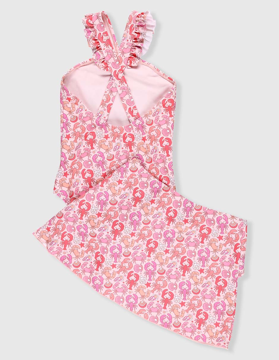 Traje de baño completo para niña