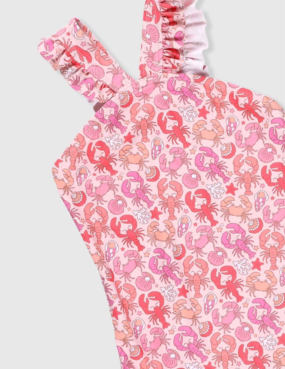 Traje de baño completo para niña