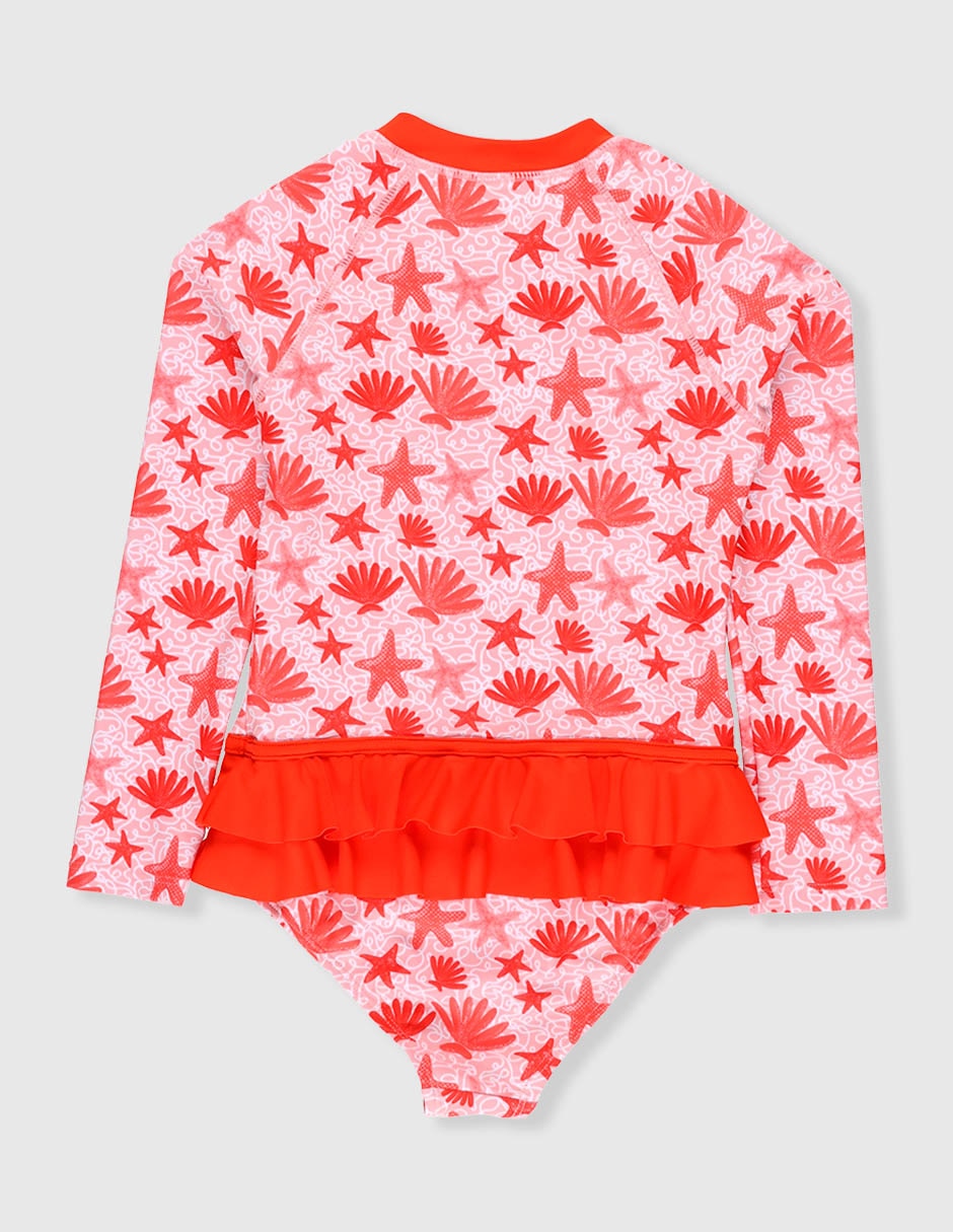 Traje de baño completo para niña