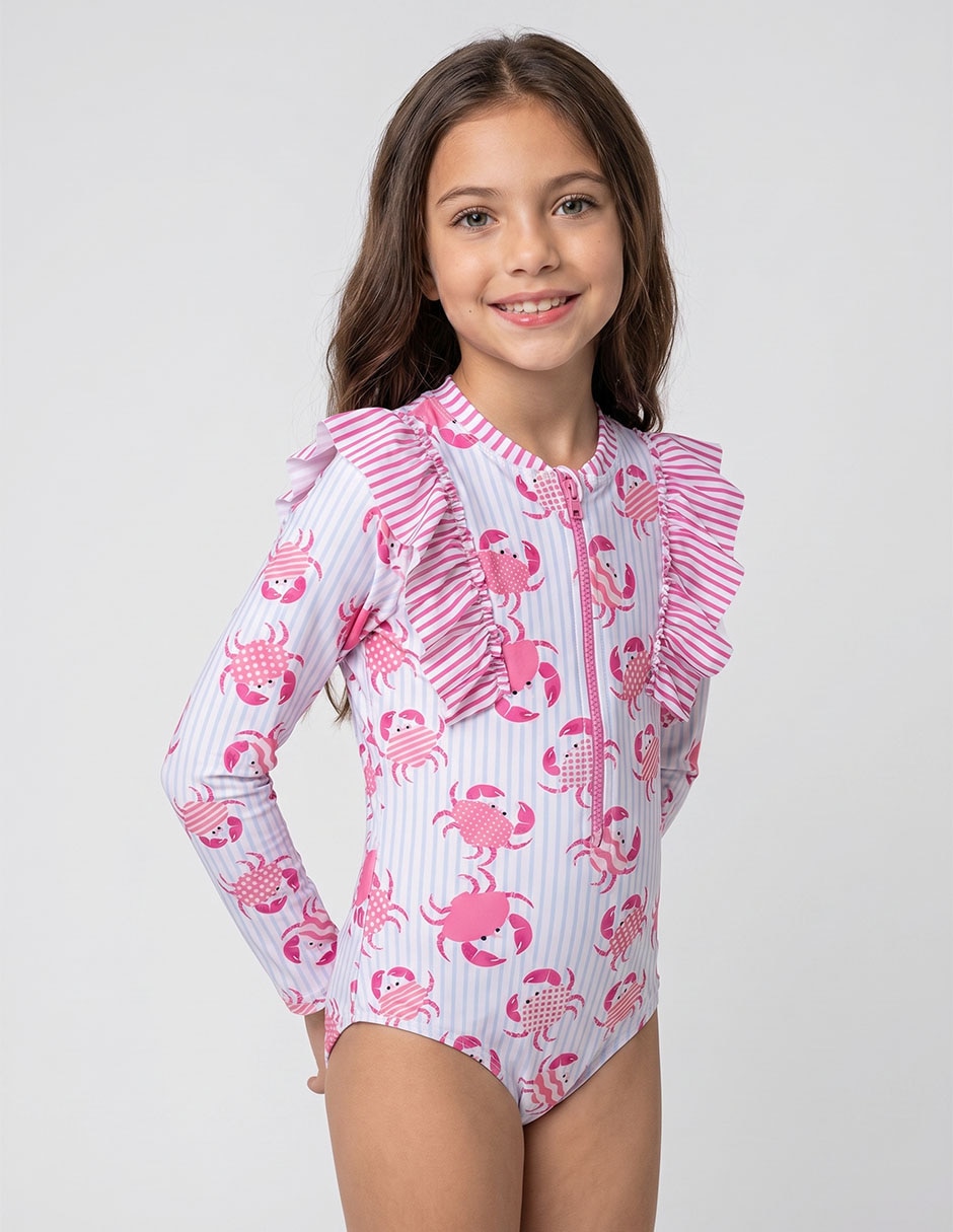 Traje de baño Piquenique para niña
