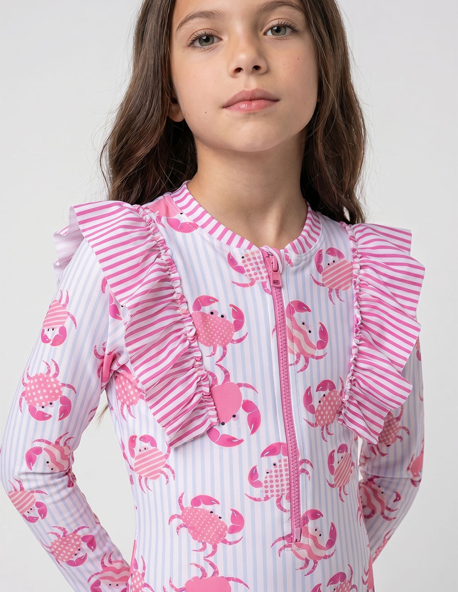 Traje de baño Piquenique para niña