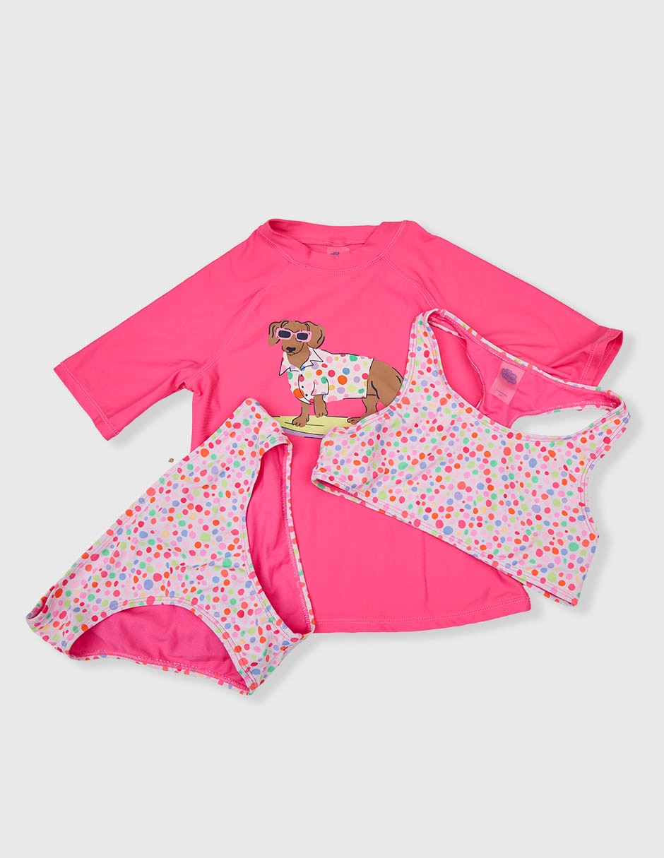 Traje de baño bikini Piquenique para niña