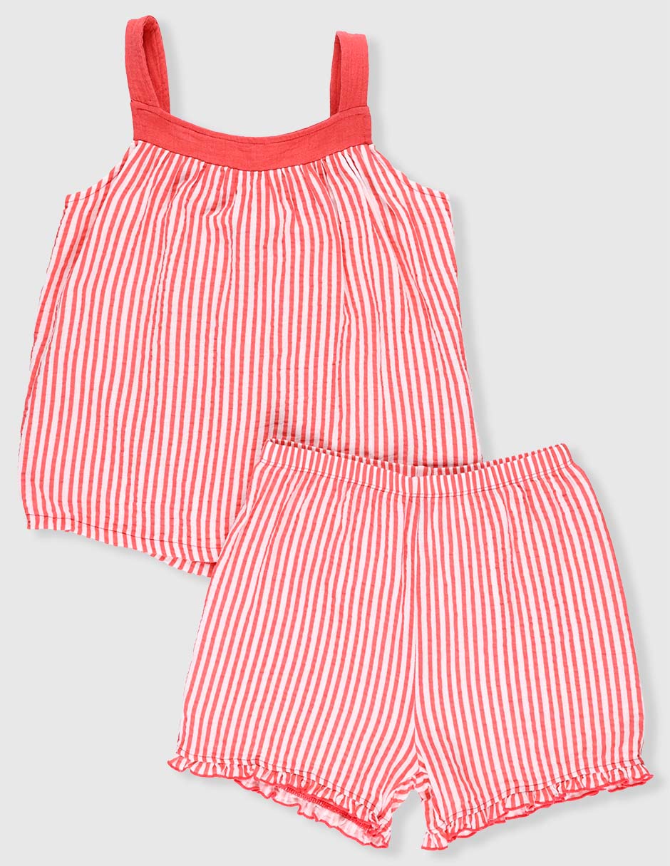 Traje de baño short para niña Traje de baño short para niña
