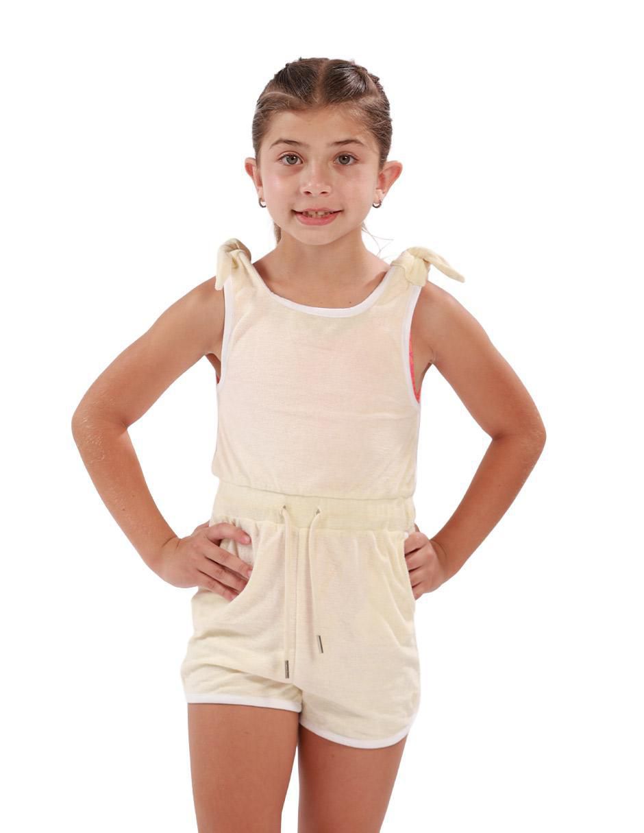 Jumper Costal Crush de algodón para niña Jumper Costal Crush de algodón para niña