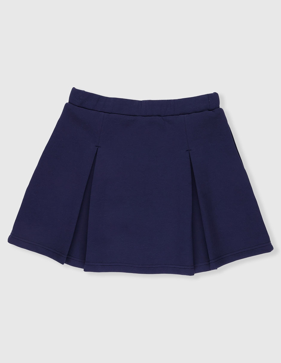 Falda short de algodón para niña 4