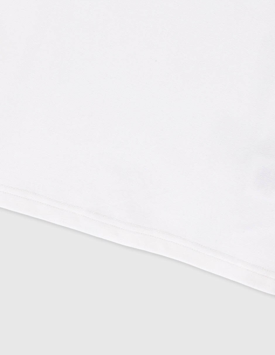 Playera tipo polo de algodón para niña 3