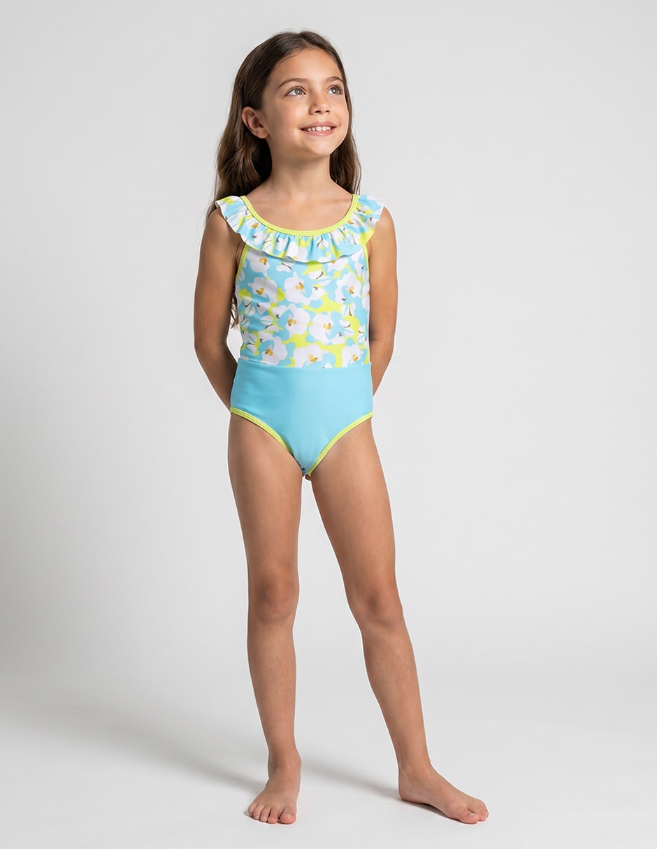 Traje de baño completo Now & Then para niña