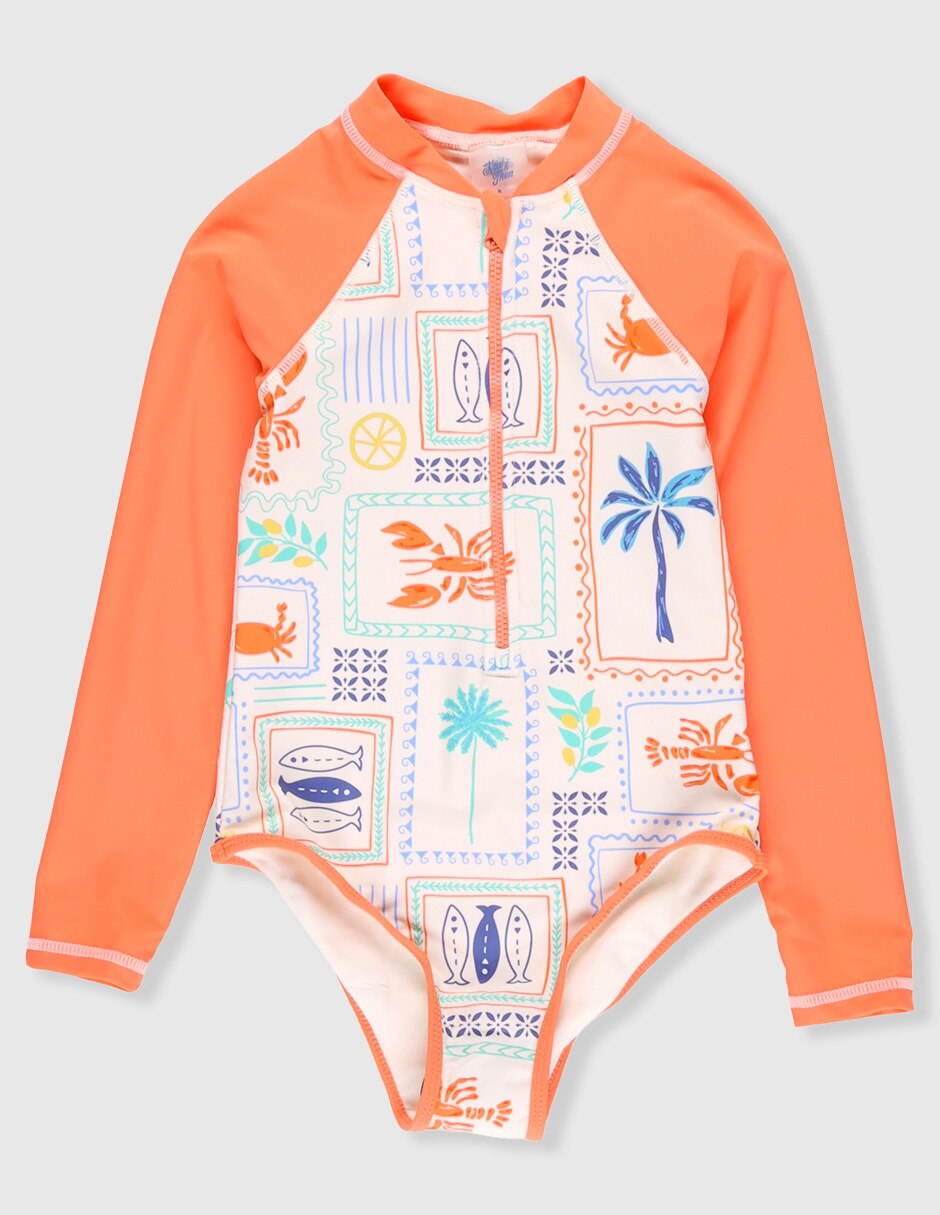 Traje de baño completo Now & Then para niña