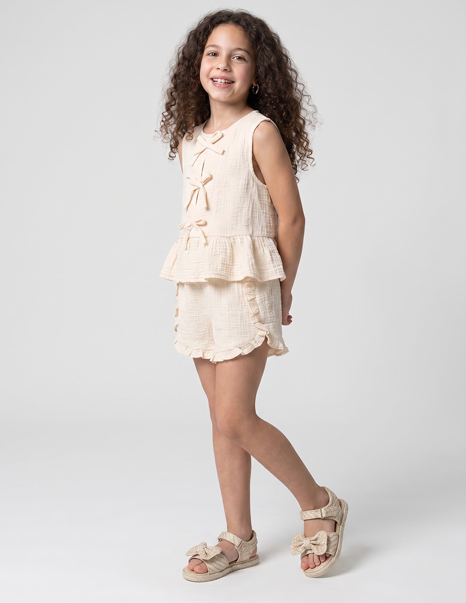 Short Now & Then para niña