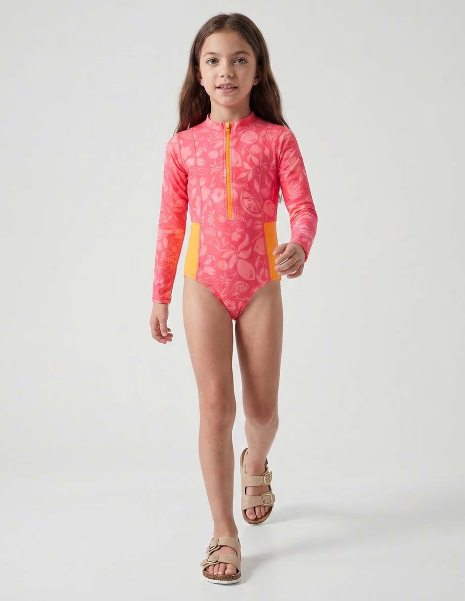 Traje de baño completo para niña