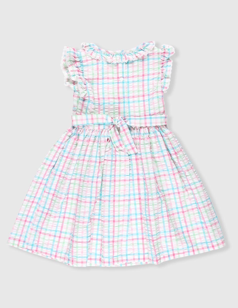 Vestido Bonnie Jean manga mariposa para niña