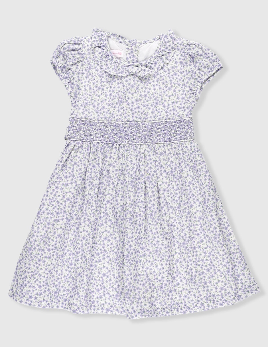 Vestido manga corta para niña 2