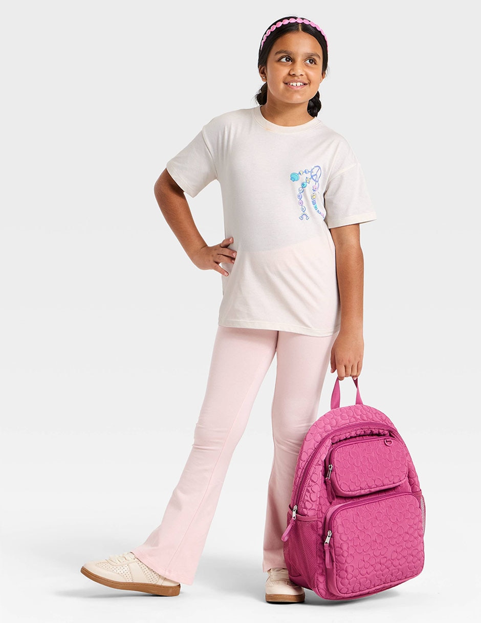 Playera Cat & Jack manga corta para niña