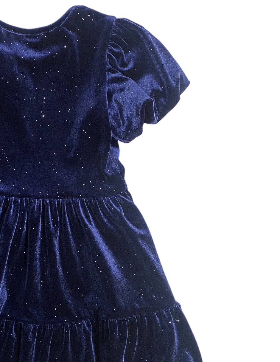 Vestido manga regular para niña 9