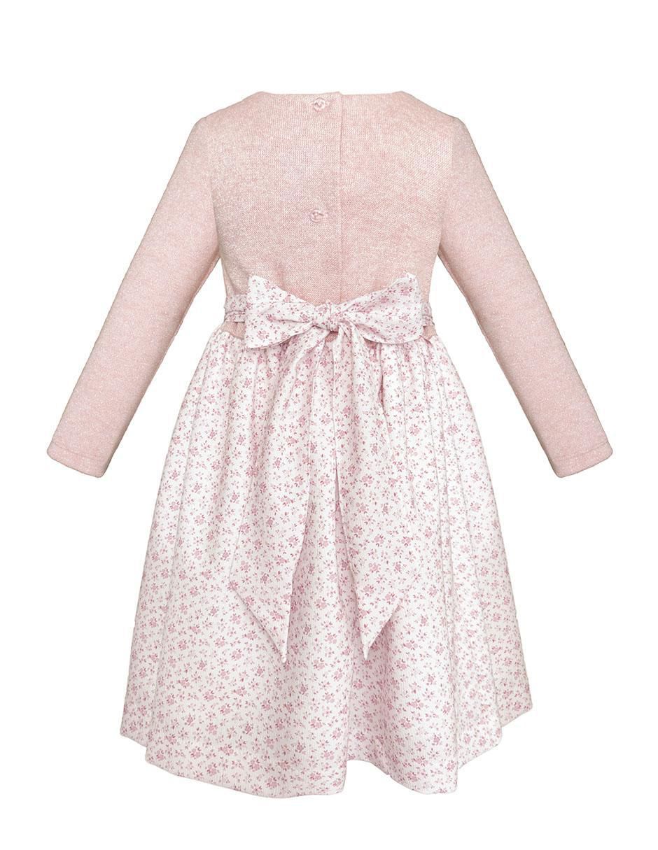 Vestido montevideo manga larga para niña