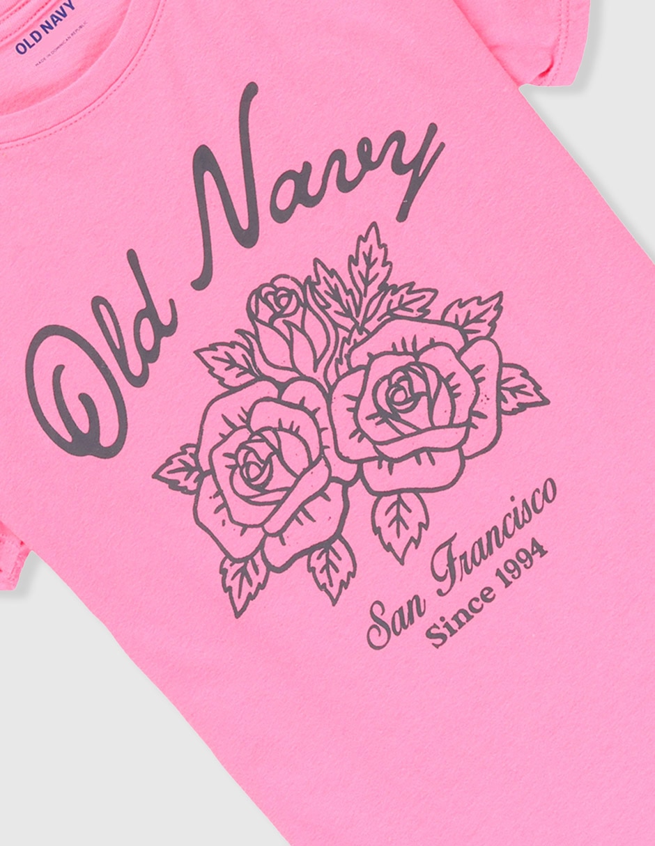 Playera manga corta para niña 2