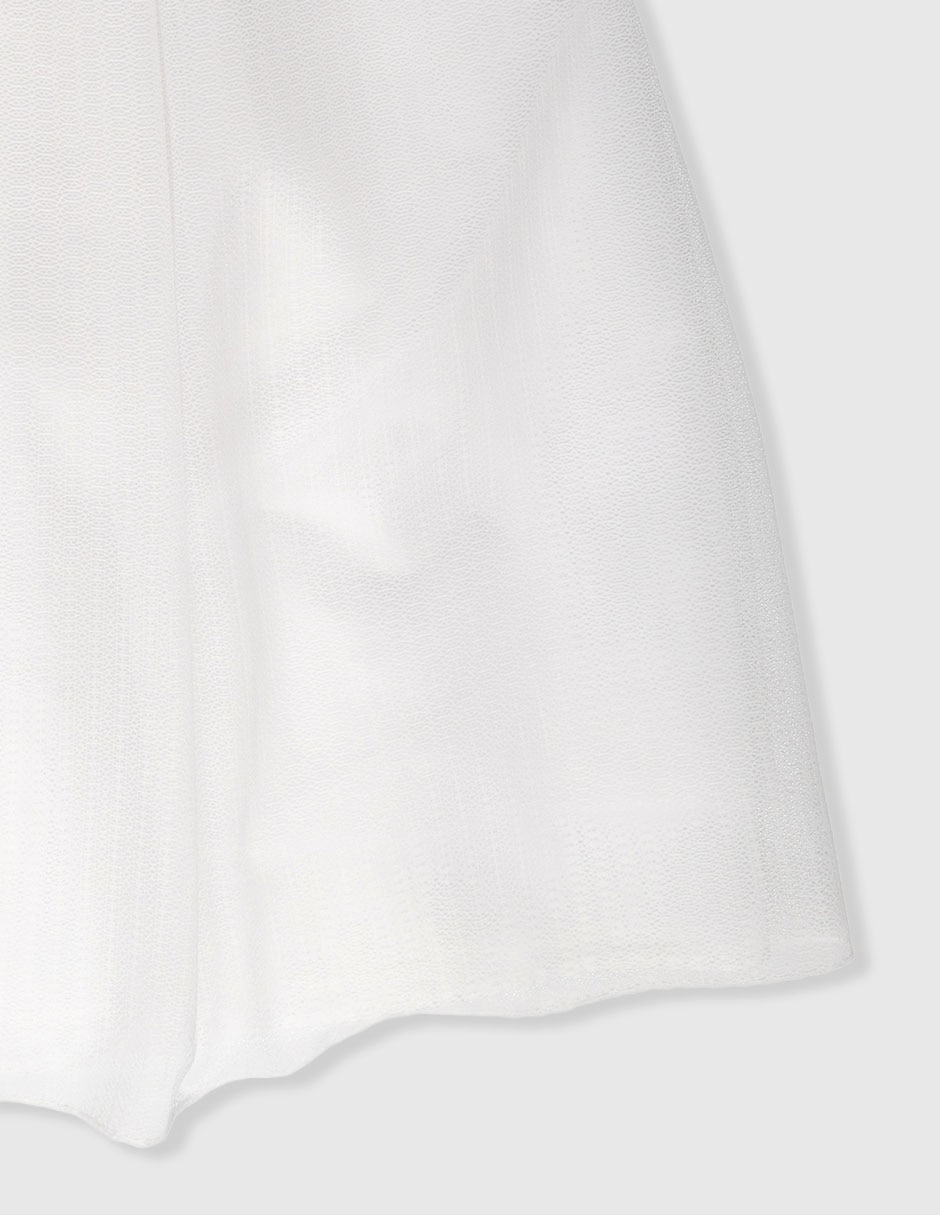 Vestido manga al codo para niña 4