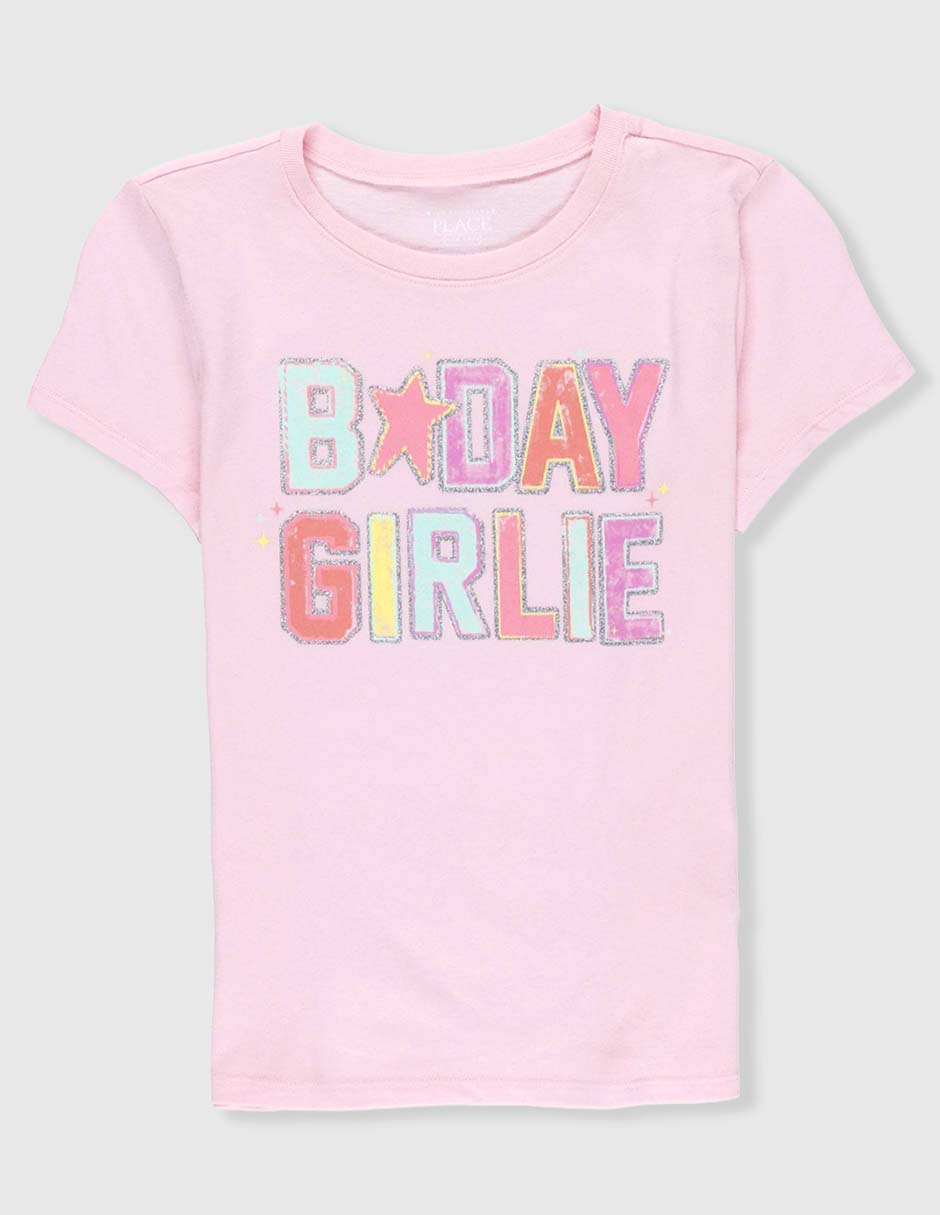 Playera the children's place manga corta para niña