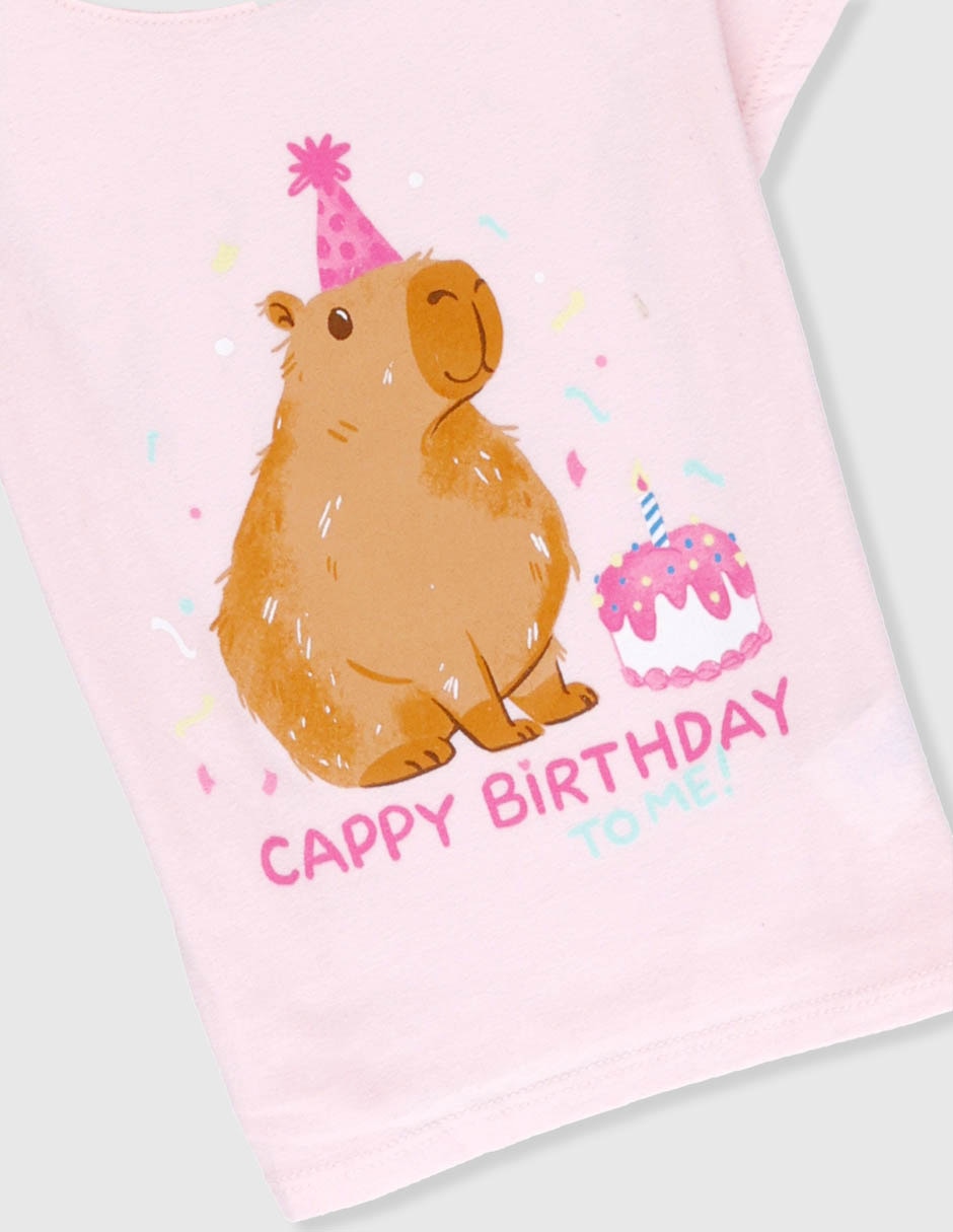 Playera manga corta para niña 3