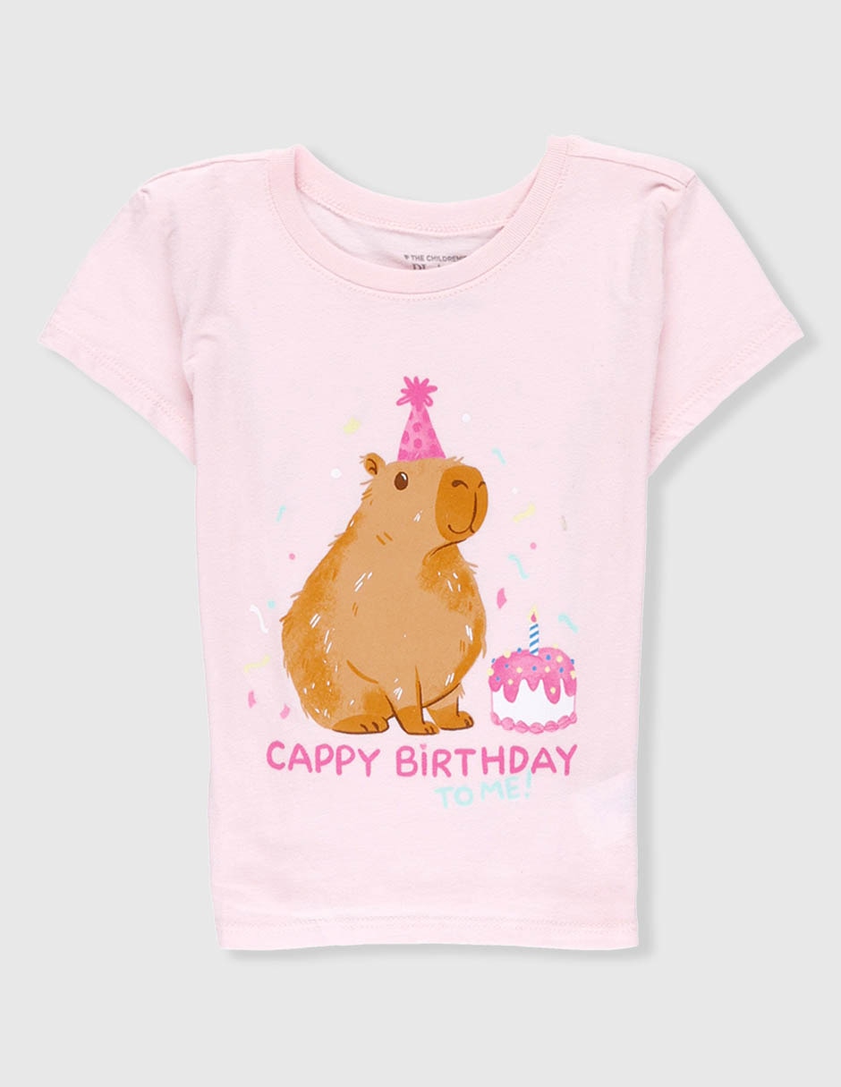 Playera manga corta para niña Playera manga corta para niña