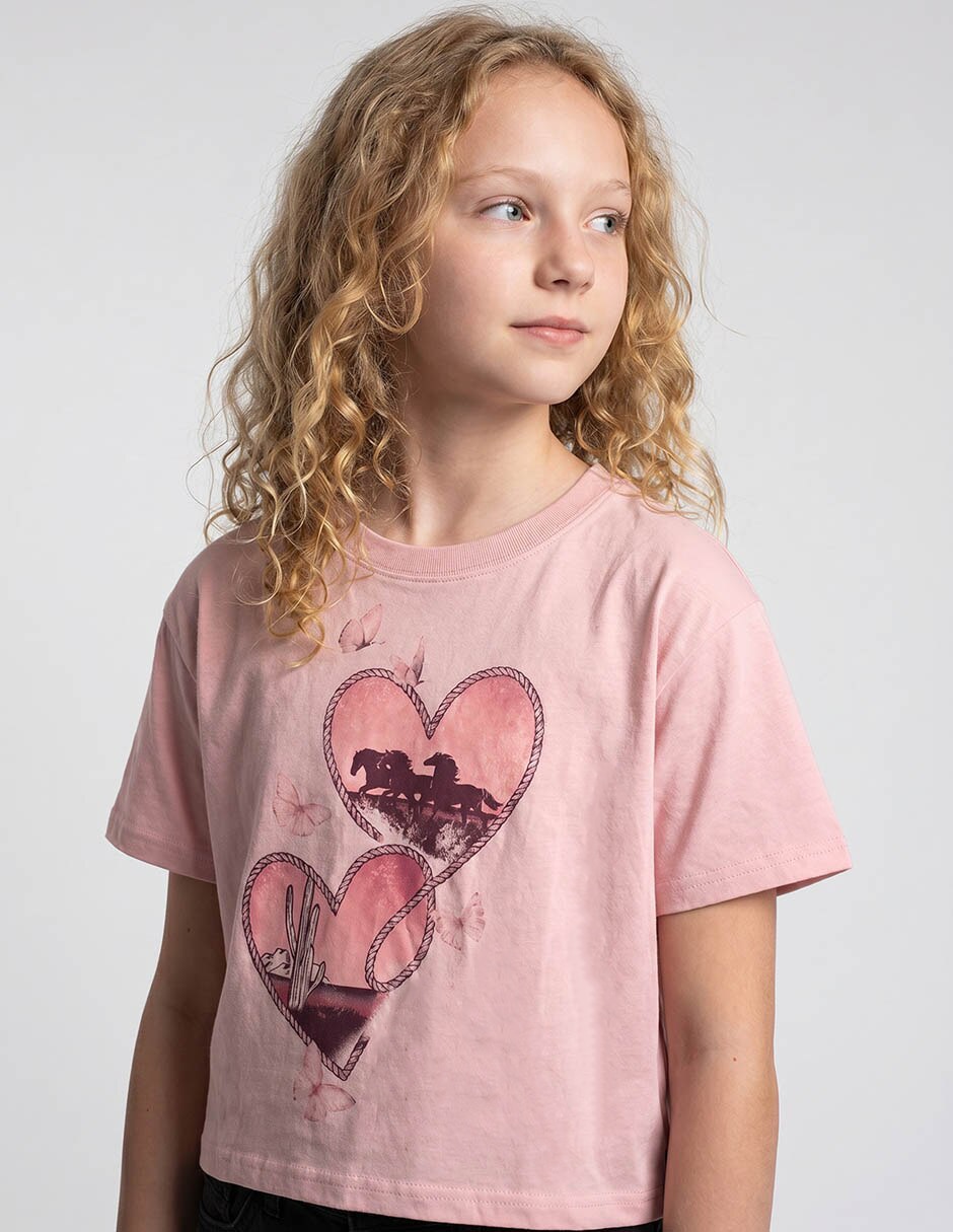 Playera para niña
