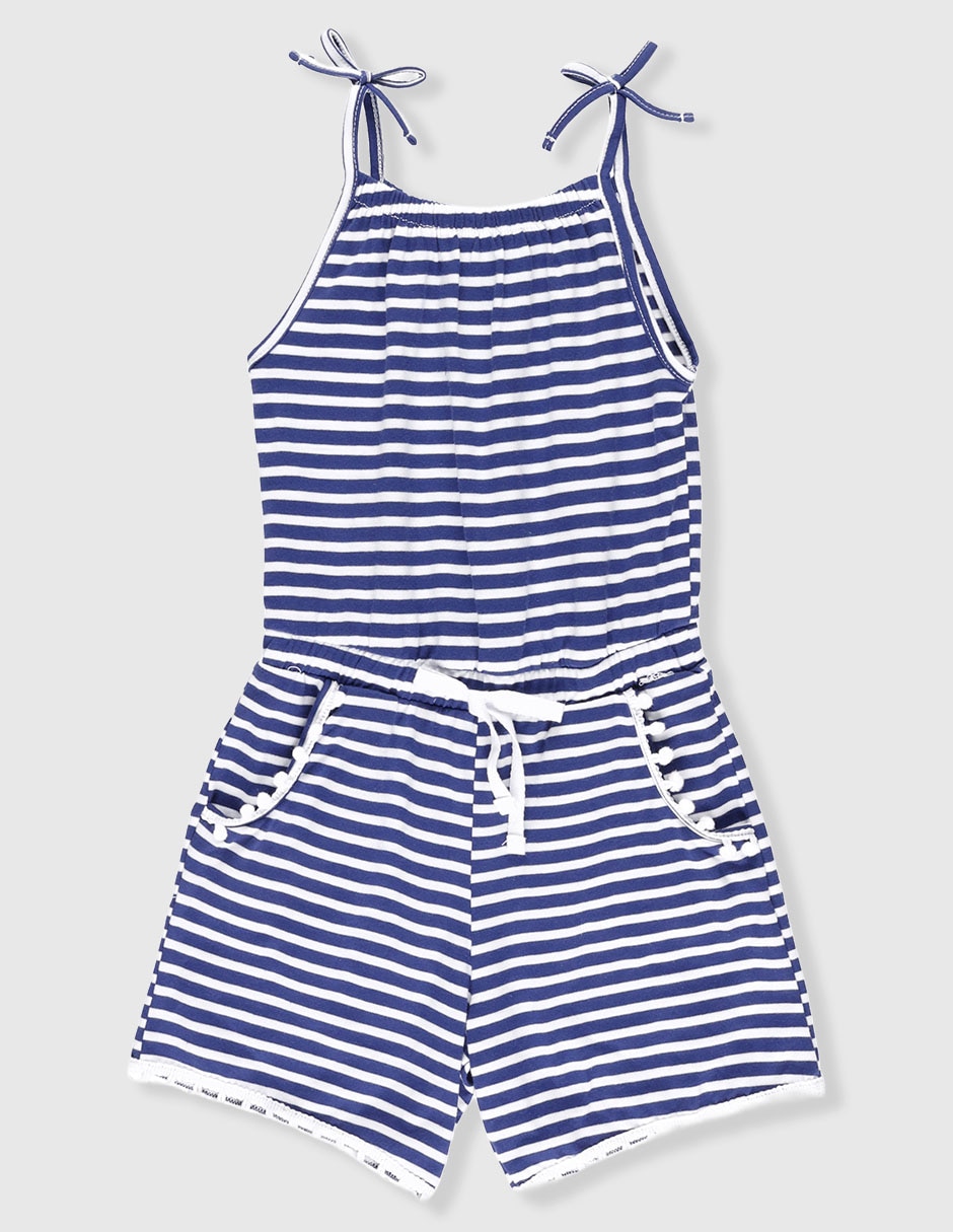Romper de algodón para niña