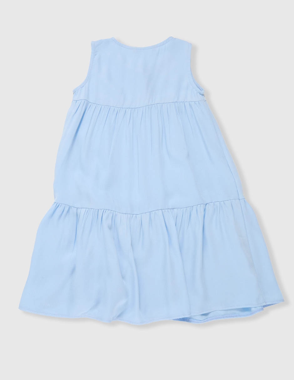 Vestido sin manga para niña 4