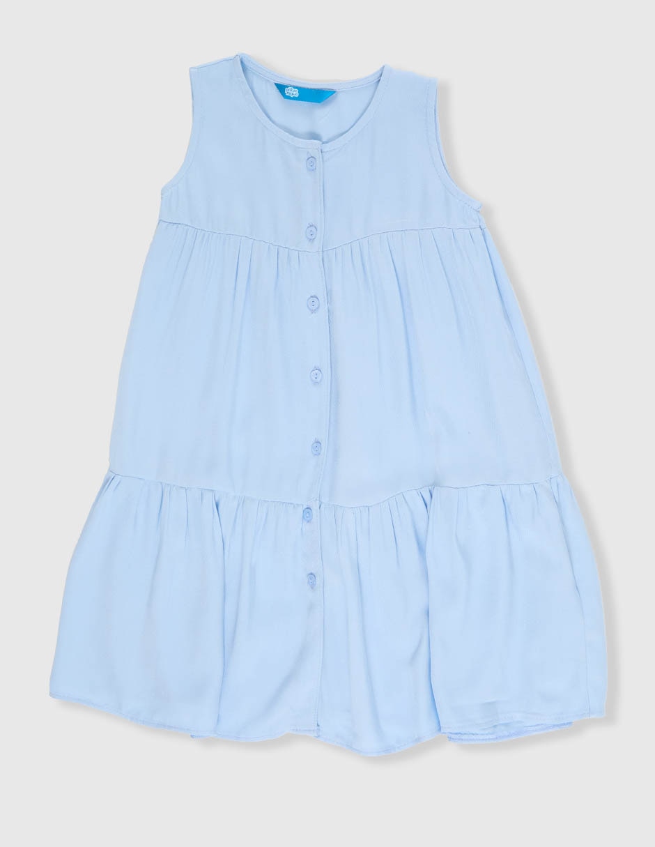 Vestido sin manga para niña