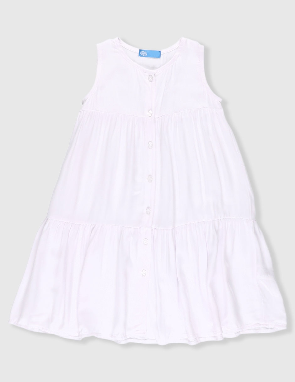 Vestido Piquenique sin manga para niña