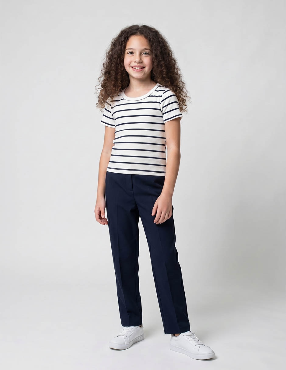 Playera para niña a rayas Playera para niña a rayas