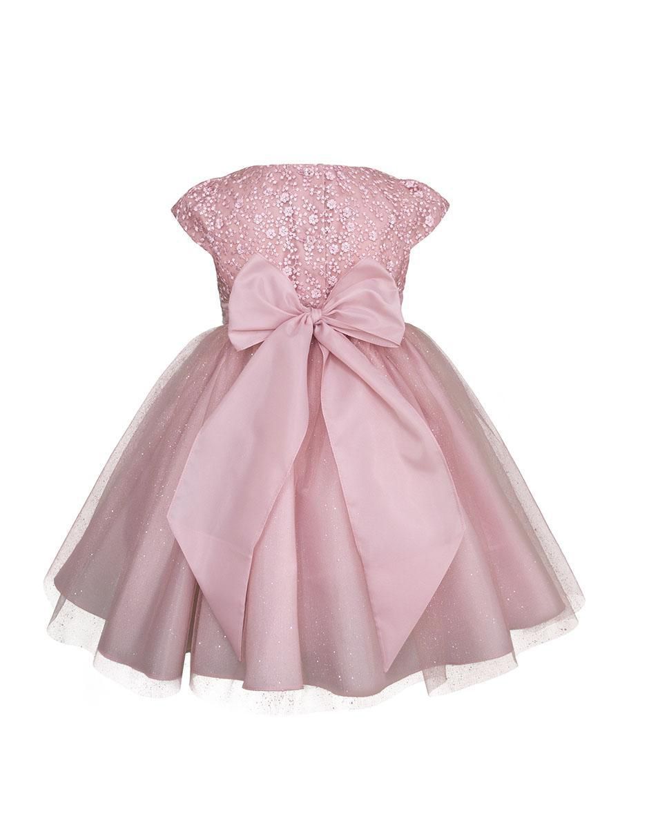 Vestido Austria manga cap para niña