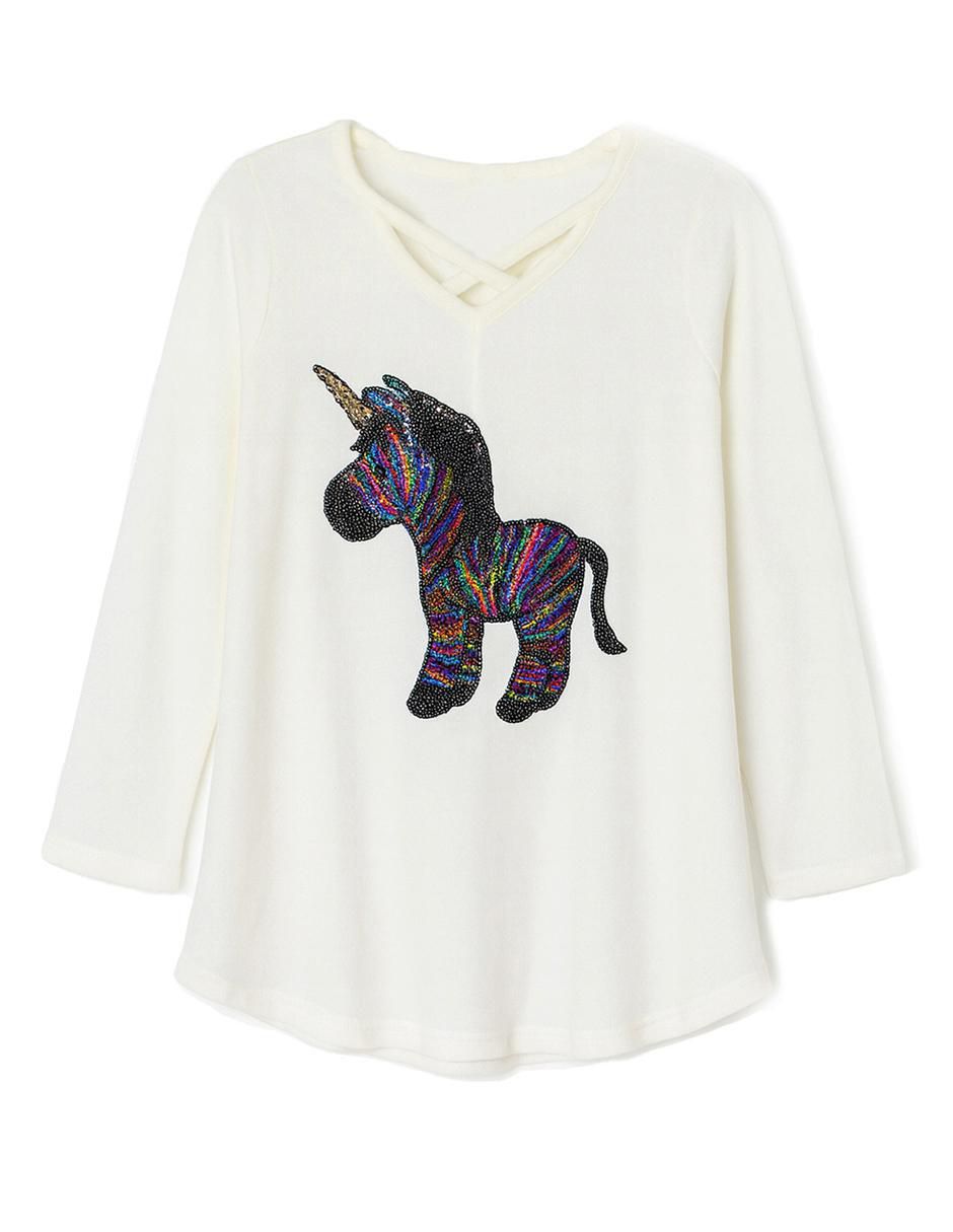 Blusa Unicornio para niña