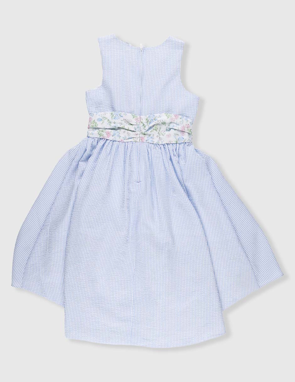 Vestido piquenique collection sin manga para niña