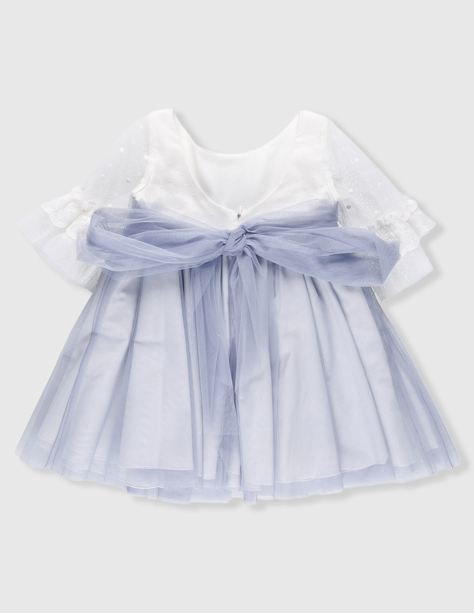Vestido la ormiga manga corta para niña