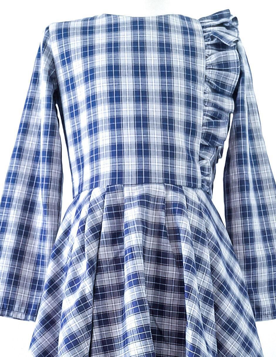 Vestido manga larga para niña