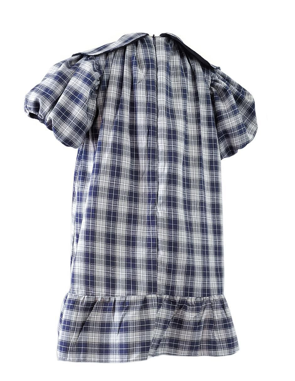 Vestido manga amplia para niña
