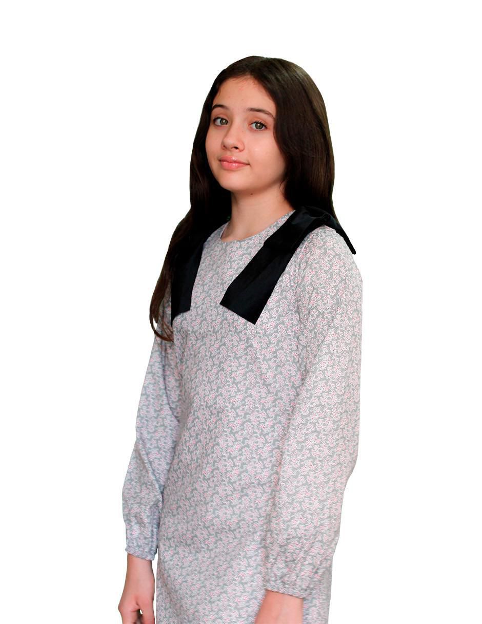 Vestido Libelulas manga amplia para niña