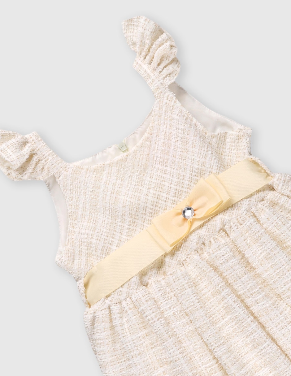 Vestido Chersi manga cap para bebé niña