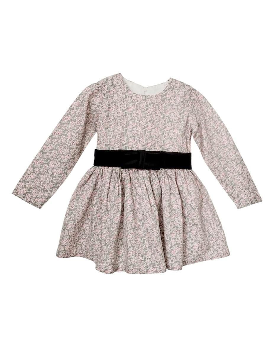Vestido Libélulas manga amplia para niña
