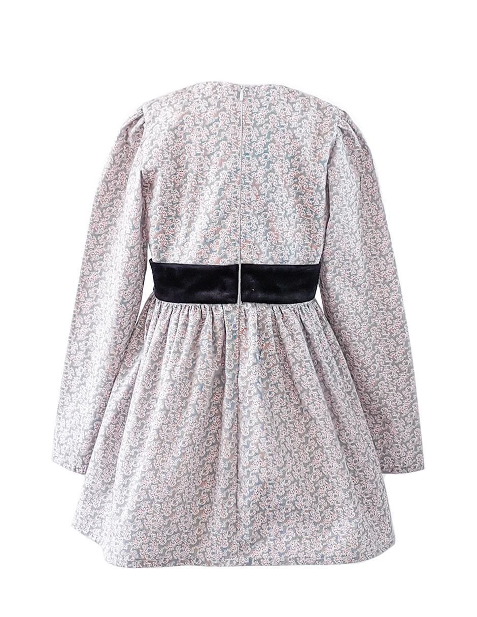 Vestido Libélulas manga amplia para niña