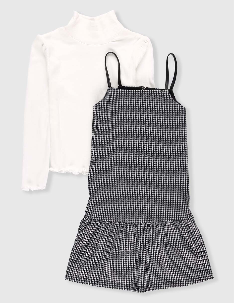 Conjunto Fiorella de algodón para niña