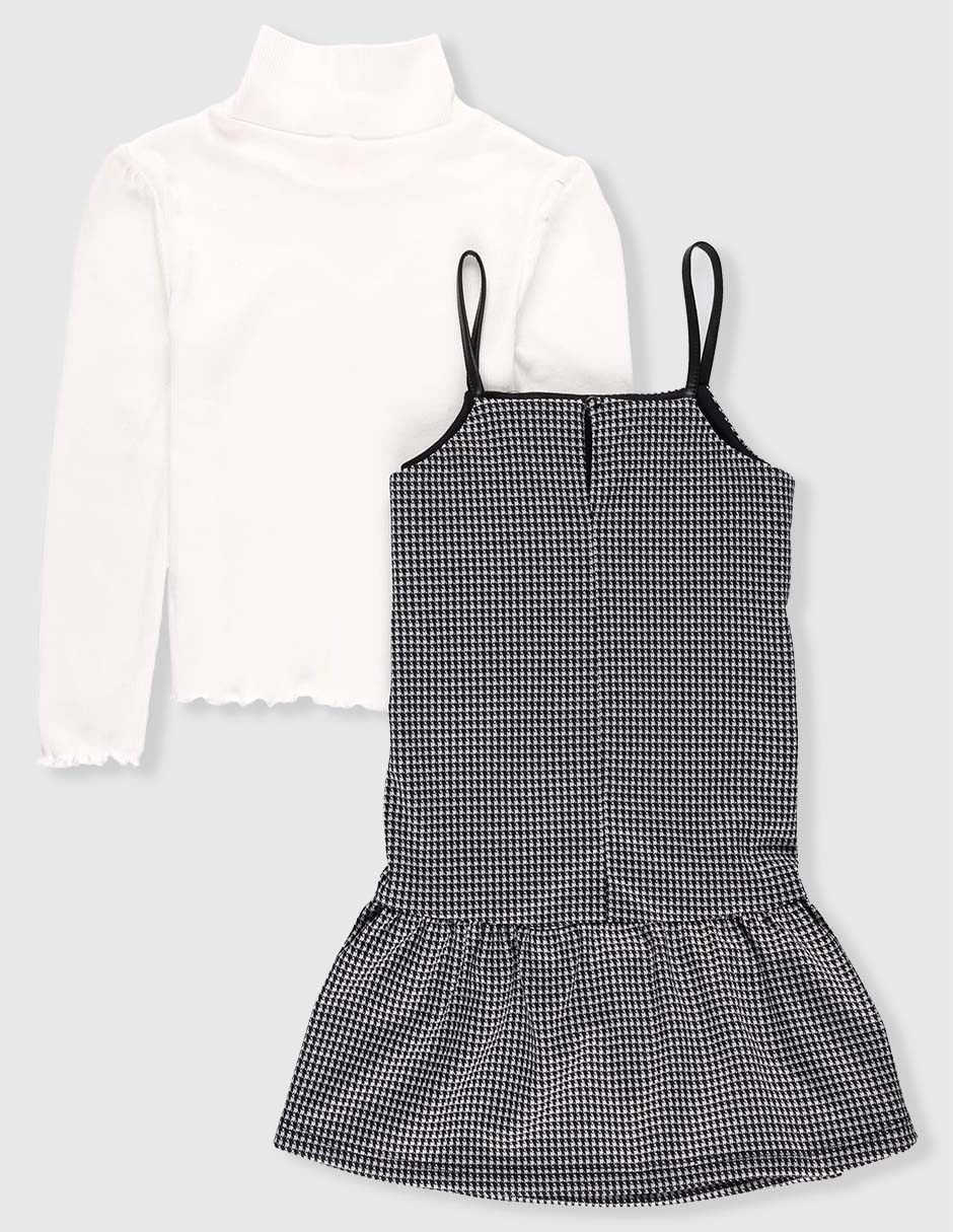 Conjunto Fiorella de algodón para niña