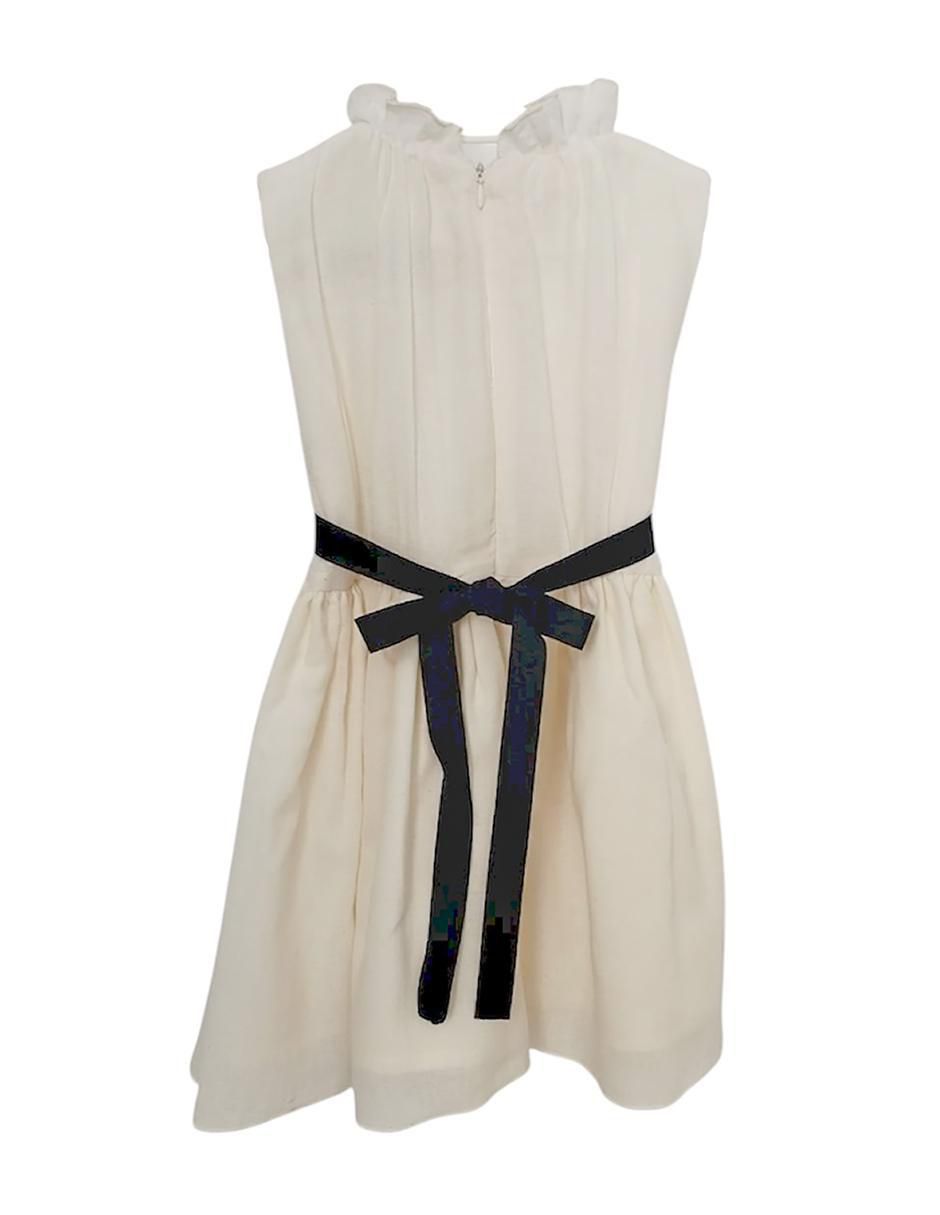 Vestido Voile Beige para niña