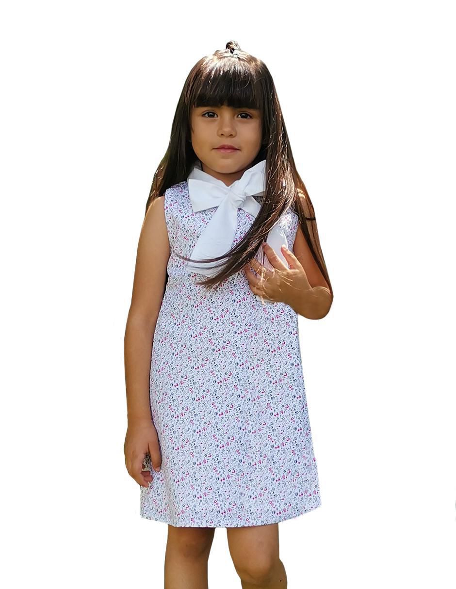 Vestido Flor Pequeña para niña