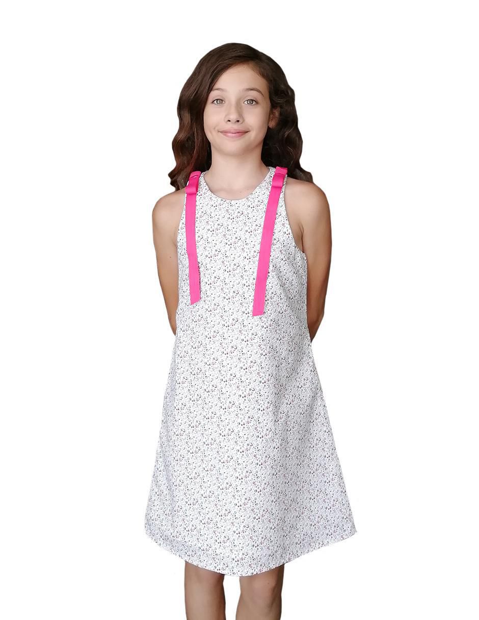 Vestido Mini Flores para niña