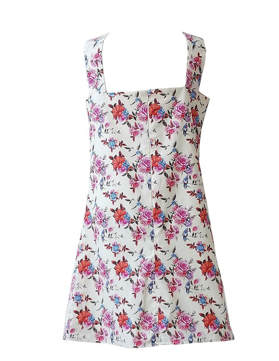 Vestido Flor Granate para niña